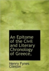 An Epitome of the Civil and Literary Chronology of Greece, - Book