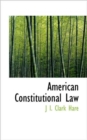 American Constitutional Law - Book