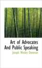 Art of Advocates And Public Speaking - Book