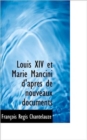 Louis XIV Et Marie Mancini D'Apres de Nouveaux Documents - Book