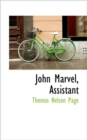 John Marvel, Assistant - Book
