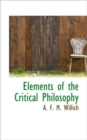 Elements of the Critical Philosophy - Book