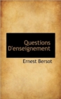 Questions D'Enseignement - Book