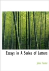 Essays in a Series of Letters - Book