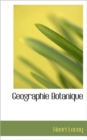Geographie Botanique - Book