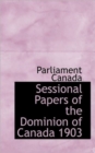 Sessional Papers of the Dominion of Canada 1903 - Book
