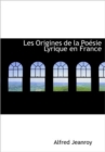 Les Origines de La Po Sie Lyrique En France - Book