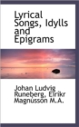 Lyrical Songs, Idylls and Epigrams - Book