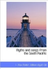 Myths and Songs from the South Pacific - Book