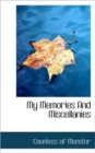 My Memories and Miscellanies - Book