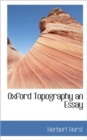 Oxford Topography an Essay - Book