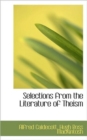 Selections from the Literature of Theism - Book