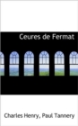 Ceures de Fermat - Book