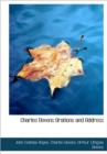 Charles Devens Orations and Address - Book