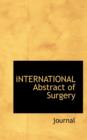International Abstract of Surgery - Book