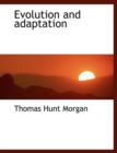 Evolution and Adaptation - Book