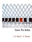 Cicero Pro Archia - Book
