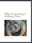 Biblical Commentary on Thebook of Psalms - Book