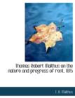 Thomas Robert Malthus on the Nature and Progress of Rent, 1815 - Book