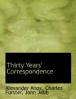 Thirty Years' Correspondence - Book