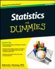 Statistics For Dummies - eBook