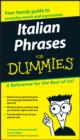 Italian Phrases For Dummies - eBook
