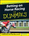 Betting on Horse Racing For Dummies - eBook