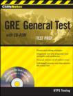 CliffsNotes GRE General Test with CD-ROM - Book