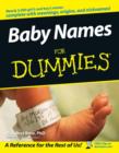 Baby Names For Dummies - eBook