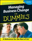 Managing Business Change For Dummies - eBook