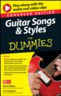 Guitar Songs and Styles For Dummies, Enhanced Edition - eBook