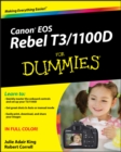 Canon EOS Rebel T3/1100D For Dummies - Julie Adair King