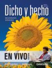 Dicho En Vivo : Beginning Spanish with Personal Native-Speaker Coaching - Book