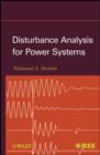 Disturbance Analysis for Power Systems - eBook
