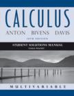 Calculus Multivariable : Student Solutions Manual - Book