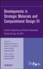 Developments in Strategic Materials and Computational Design III, Volume 33, Issue 10 - Book