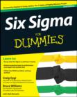 Six Sigma For Dummies - Craig Gygi