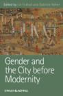 Gender and the City before Modernity - Book