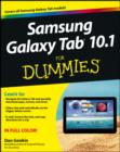 Samsung Galaxy Tab 10.1 For Dummies - eBook