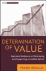 Determination of Value : Appraisal Guidance on Developing and Supporting a Credible Opinion - Book