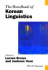 The Handbook of Korean Linguistics - Book