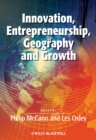 Innovation, Entrepreneurship, Geography and Growth - Book
