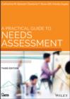 A Practical Guide to Needs Assessment - eBook