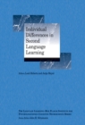 Individual Differences in Second Language Learning - Book