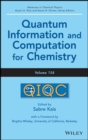 Quantum Information and Computation for Chemistry, Volume 154 - Book