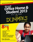 Microsoft Office Home and Student Edition 2013 All-in-One For Dummies - Book
