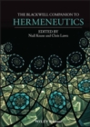 The Blackwell Companion to Hermeneutics - Book