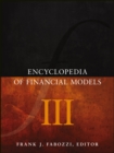 Encyclopedia of Financial Models, Volume III - eBook