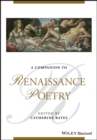 A Companion to Renaissance Poetry - Book