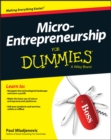 Micro-Entrepreneurship For Dummies - eBook